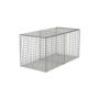 3mm Welded Wire Mesh Gabion Baskets - 2000mm x 1000mm x 1000mm Galvanised