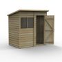 Forest Garden Pent Overlap Shed - 6' x 4'
