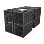 Rainsmart 24 Tonne Soakaway Crate Set Assembled - 1 Cubic Metre Kit