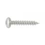 Durapost Pan Head Timber Screws - 4mm x 40mm Ruspert Silver - Pack Of 10