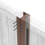 Durapost Composite Fencing Post - 2400mm Sepia Brown