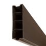 Durapost Fencing Gravel Board - 2400mm Sepia Brown
