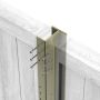 Durapost Composite Fencing Post - 3000mm Olive Grey