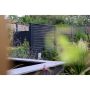 Durapost Urban Slatted Composite Fencing Board - 1830mm Grey - Pack of 2