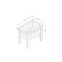 Deep Root Wooden Planter - 1000mm x 700mm