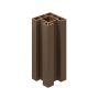 Clarity Composite Fencing Corner Post - 125mm x 3000mm Walnut