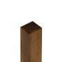 Incised Fence Post - 2400mm x 100mm x 100mm Brown