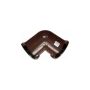 FloPlast Mini Gutter Angle - 90 Degree x 76mm Brown