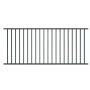 Steel Fortitude Fixed Railing Panel - 2370mm x 1016mm