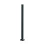 Steel Fortitude Bolt-Down End Post With Base Cover Plate - 1155mm x 50mm