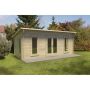 Arley Log Cabin - 34kg Polyester Felt Plus Underlay Double Glazed - 6000mm x 3000mm