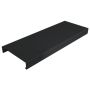 Aluminium Coping for 200-250mm Wall - 310mm x 3mtr Black (9005 Matt)