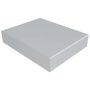 Aluminium Coping Stop End for 200-250mm Wall - 310mm Painted