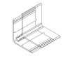 Aluminium Cladding Two Part External Corner - 5650mm Natural Oak
