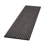 Slatted Acoustic Wall Panel - 600mm x 2400mm x 22mm Ash Grey