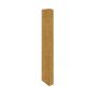 Copper Fascia L Profile Stop End - 150mm