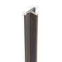 Composite Slatted Cladding Joint Trim - 3.6mtr Argent