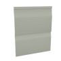 Embossed Double Shiplap Cladding - 333mm x 5mtr Misty Grey - Pack 2