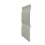 Embossed Double Shiplap Cladding - 333mm x 5mtr Misty Grey - Pack 2