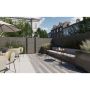 Ecoscape Composite Gate - 1520mm x 900mm Graphite