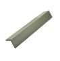 Standard Slatted Composite Cladding Angle Trim - 50mm x 3.6mtr Natural Edge Seal