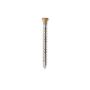 Composite Decking/Cladding Colour Coded Screw - 40mm Natural Oak - Pack of 100