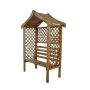 Parisienne Timber Arbour - 2120mm x 1540mm x 660mm