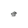 FloPlast Mini Gutter Stopend Outlet - 76mm Grey