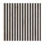 Slatted Acoustic Wall Panel - 600mm x 2400mm x 22mm Grey Oak