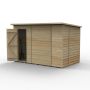 Forest Garden Shiplap Pent Shed - No Window - 10' x 6'