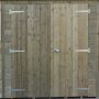 Forest Garden Tongue & Groove  Apex Shed - Double Door - 10' x 8'