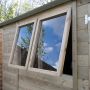 Forest Garden Tongue & Groove Reverse Apex Shed - Double Door - 12' x 8'