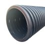 Twinwall Perforated Pipe - 150mm (I.D.) x 3mtr Black