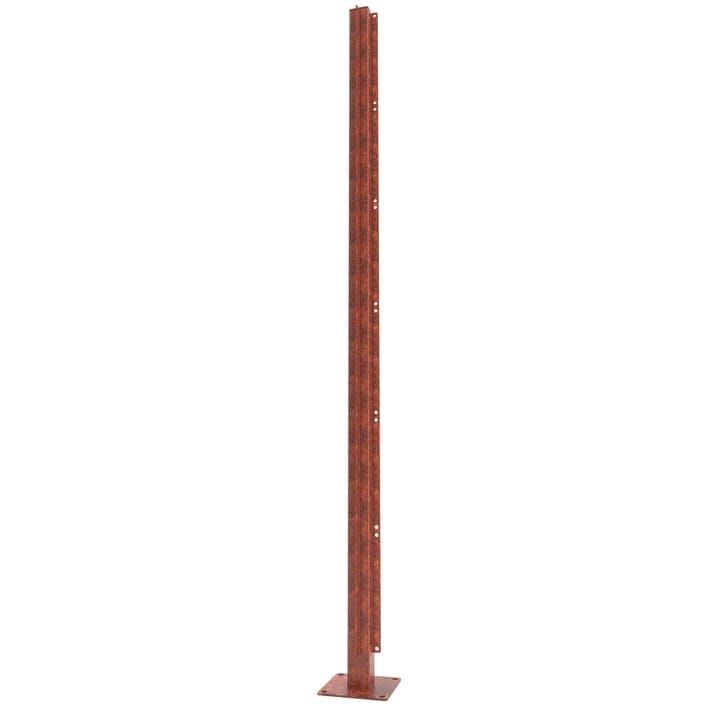 Steel Corner Post For Casting For Privacy Screen - 300mm x 60mm x 60mm Steel Corten