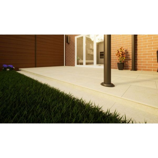Porcelain Paving - 600mm x 600mm x 20mm Cream - Pack of 2