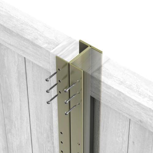 Durapost Composite Fencing Post - 2400mm Olive Grey