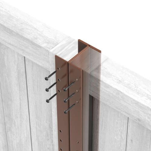 Durapost Composite Fencing Post - 3000mm Sepia Brown