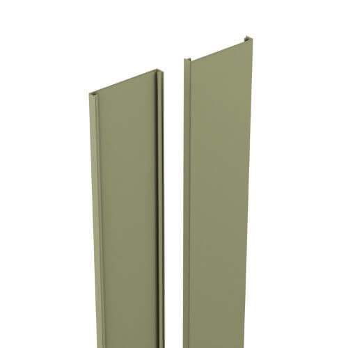 Durapost Cover Strip For Classic Fence Post - 2100mm Olive Grey