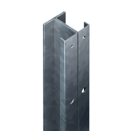 Durapost Commercial Fencing Post - 5000mm Galvanised