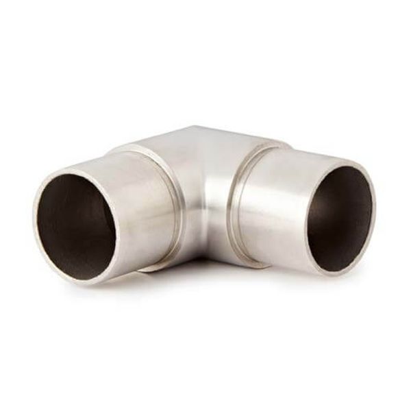 Stainless Steel Balustrade Square Elbow - 90 Degree x 48.3mm Diameter