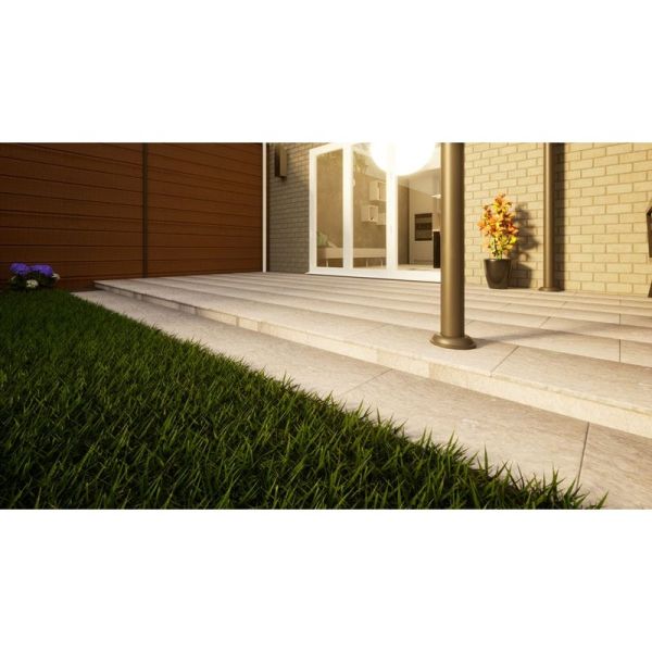 Limestone Paving - 600mm x 400mm x 25mm Graphite Grey