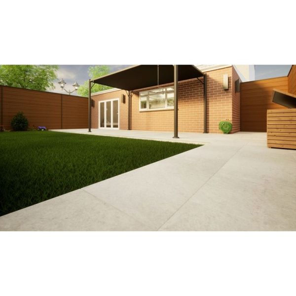 Porcelain Paving - 600mm x 600mm x 20mm Florence Grey - Pack of 2