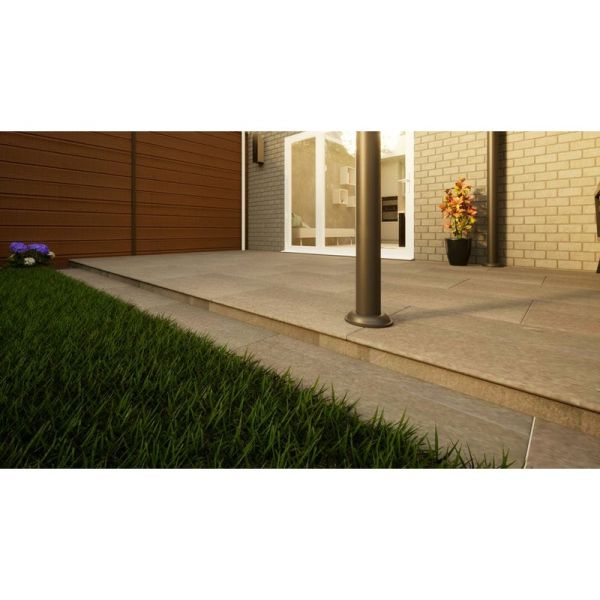Porcelain Paving - 900mm x 600mm x 20mm Platinum Grey