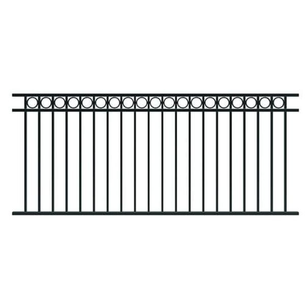Steel Fortitude Fixed Railing Panel Circles - 2370mm x 1016mm