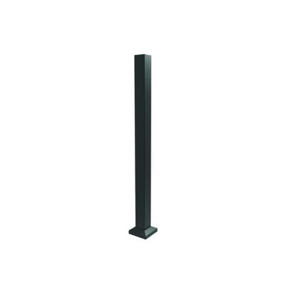 Steel Fortitude Bolt-Down H Post With Base Cover Plate - 1155mm x 75mm