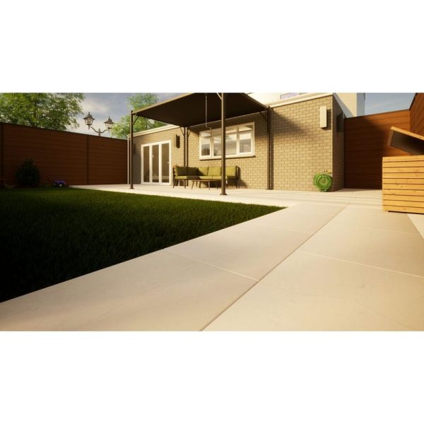 Sandstone Paving - 900mm x 600mm x 25mm Harvest Smooth