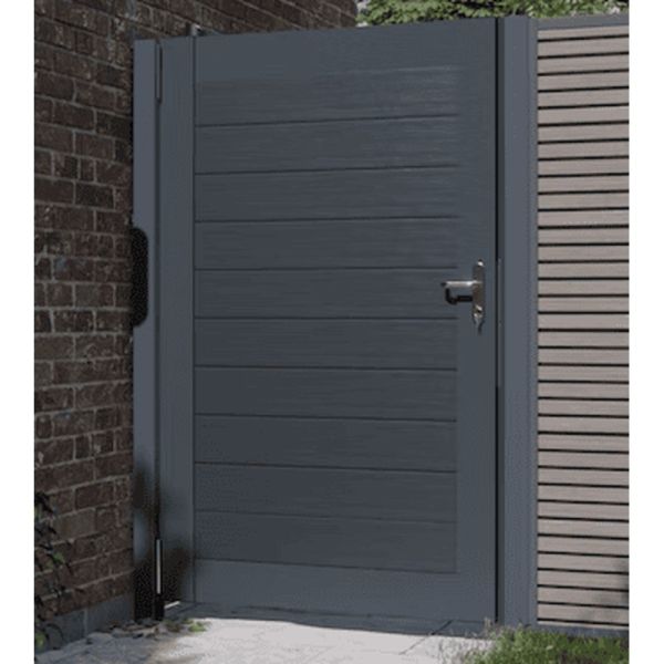 Durapost Composite Gate Full Kit - 1188mm x 1770mm Anthracite Grey