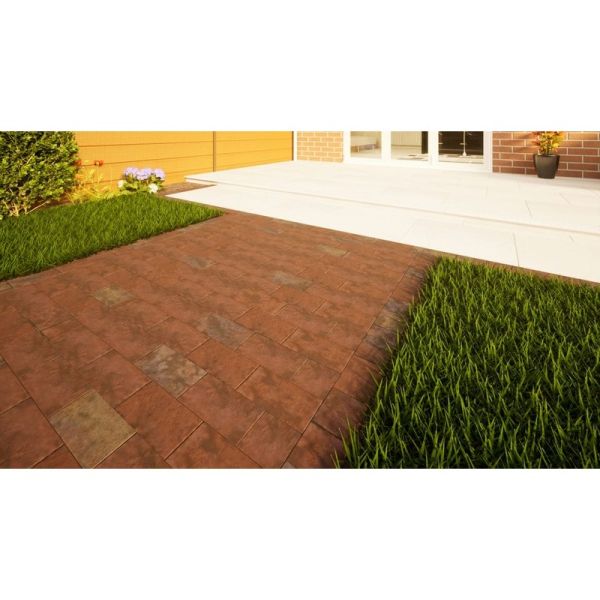 Clay Paving - 210mm x 100mm x 50mm Romsey Antique