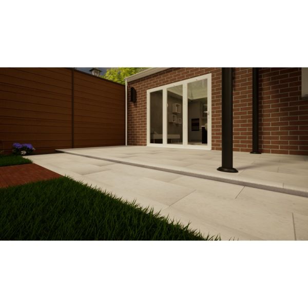 Limestone Paving - 600mm x 400mm x 25mm Jura Grey