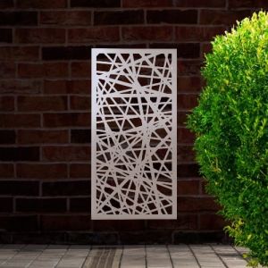Stainless Steel Privacy Screen - Tangled